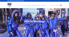 Desktop Screenshot of blackskiweekend.com